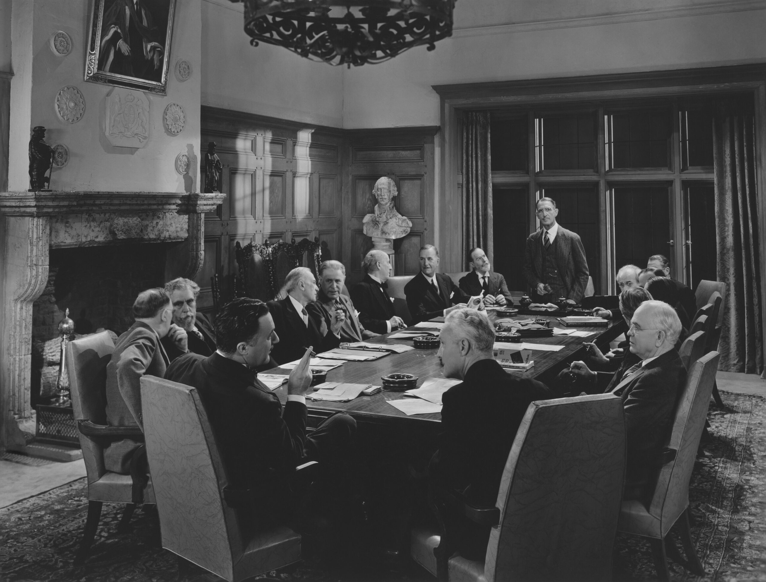 Old fashioned corporate boardroom Nominee Arrangements